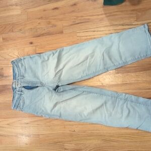 Athleta Sculptek Straight Leg Ankle Jean Light Wash, size 2